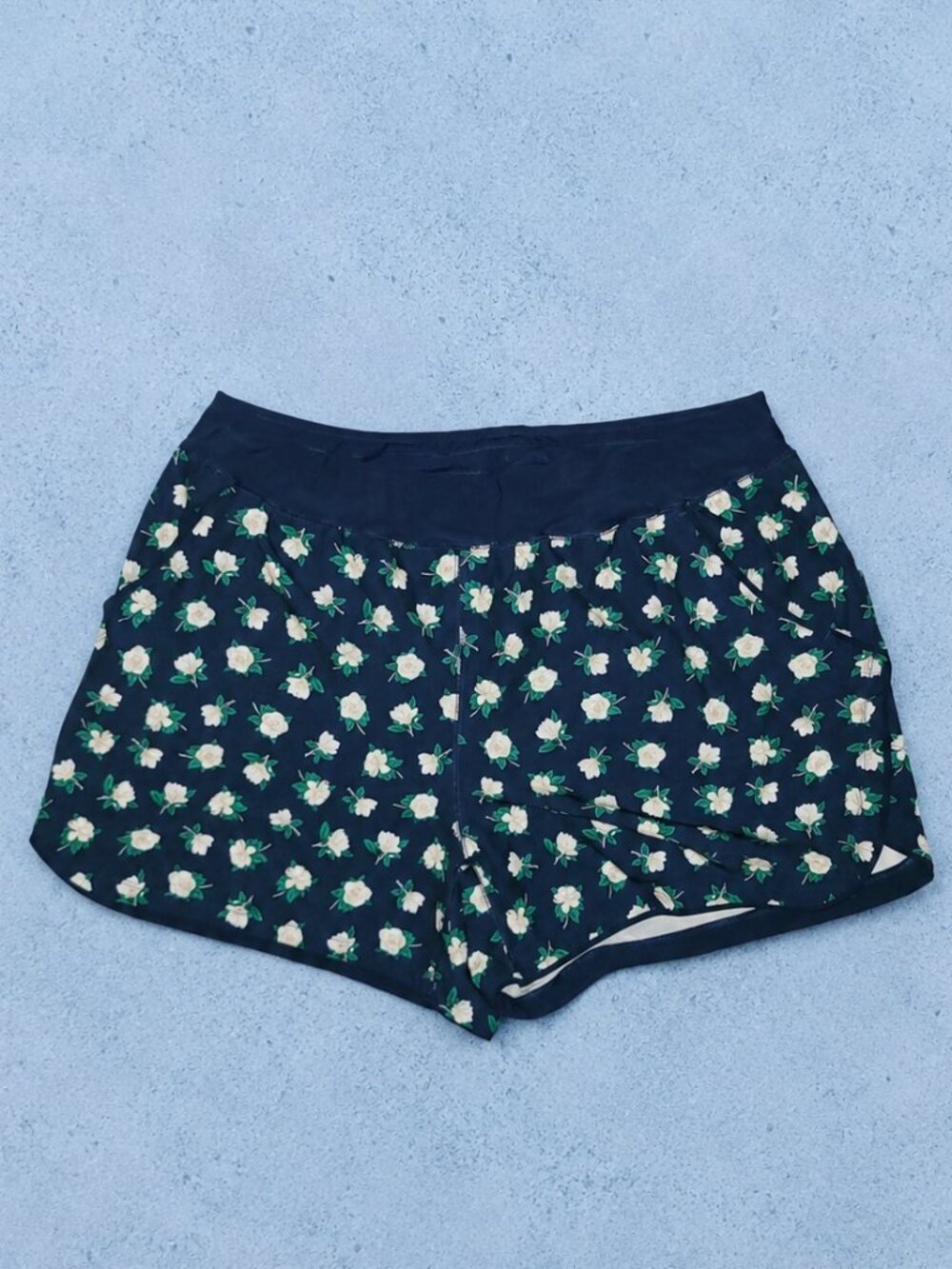 Draper James x Land's End Magnolia Board Shorts, Size 24W